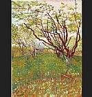 Vincent van Gogh Cherry Tree painting